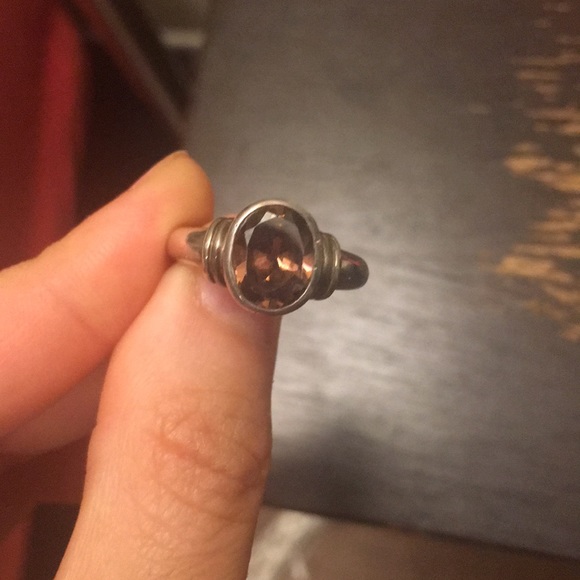 Silver and Mystic Topaz Ring - Picture 2 of 8